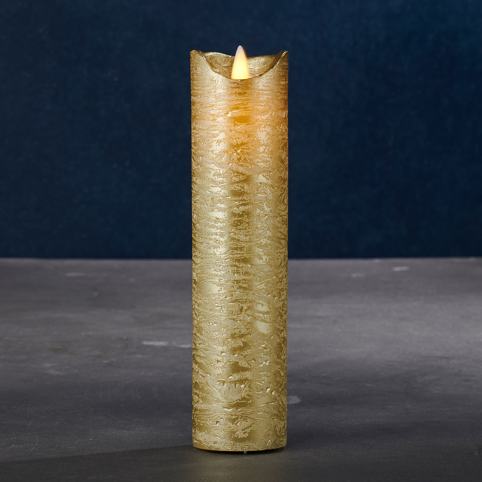 Kynttilä Sara Exclusive kulta Ø 5 cm korkeus 20cm