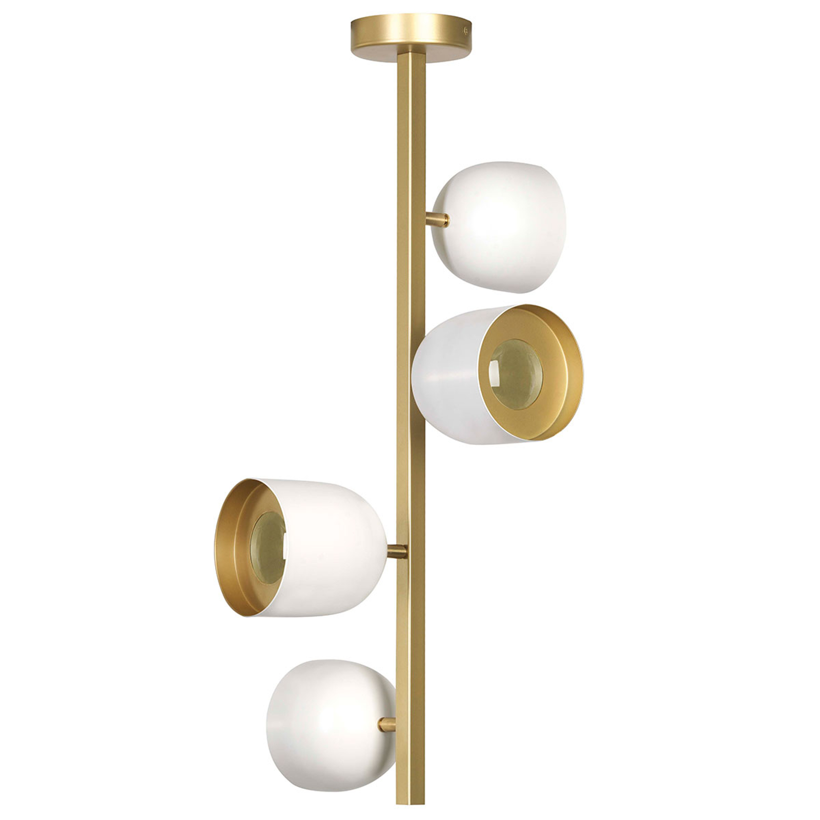 LED-kattovalaisin Dome, 4-lamppuinen 73 cm