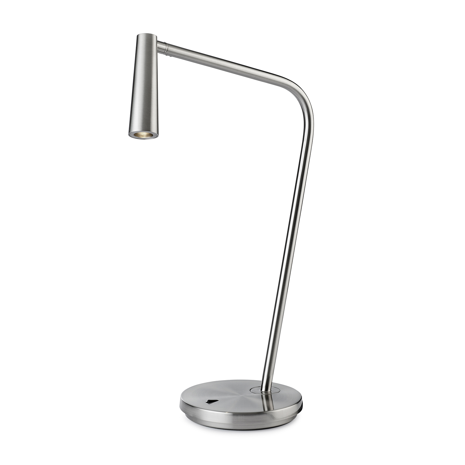 LEDS-C4 Gamma -LED-pöytälamppu, satinoitu nikkeli