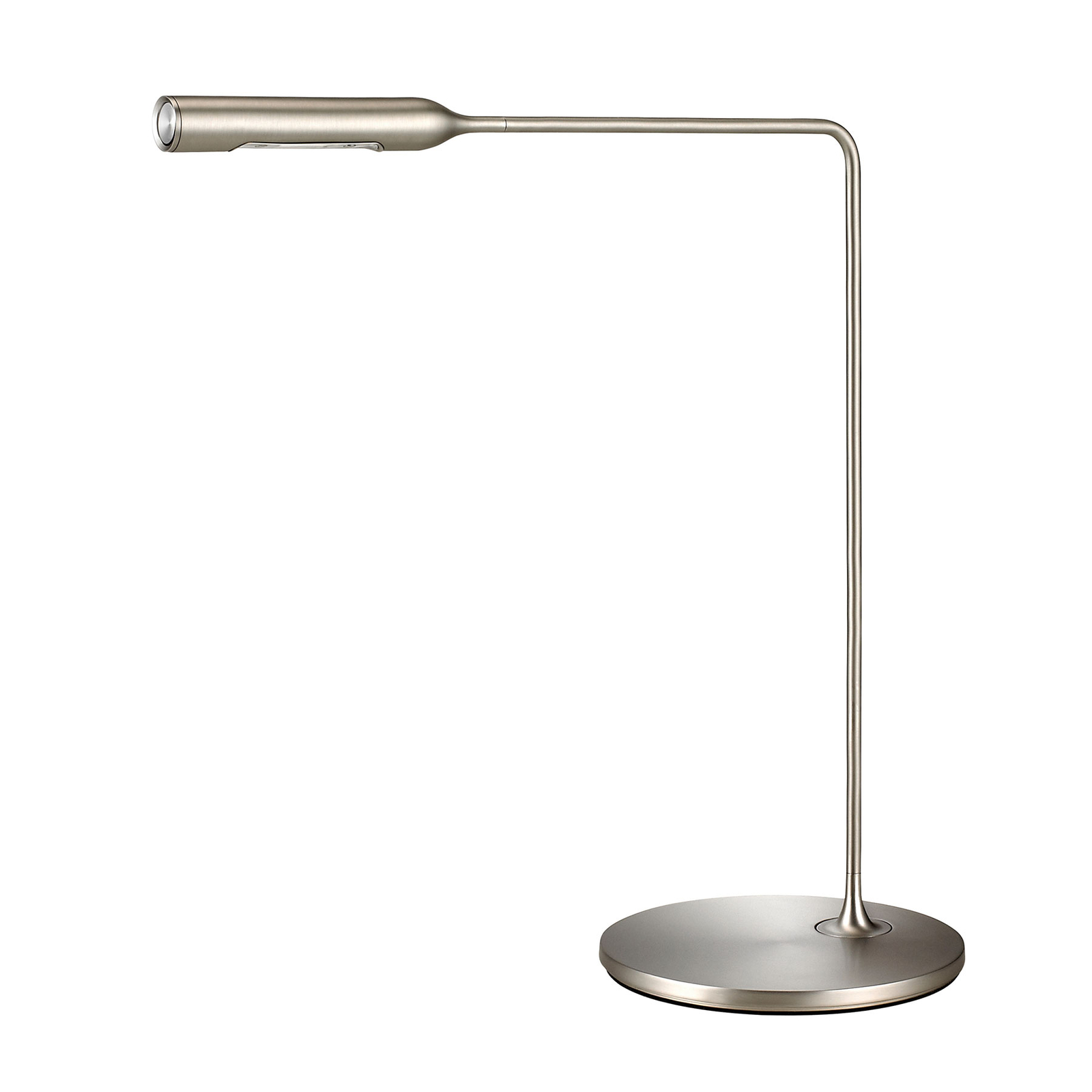 Lumina Flo -LED-pöytälamppu 3 000 K nikkeli