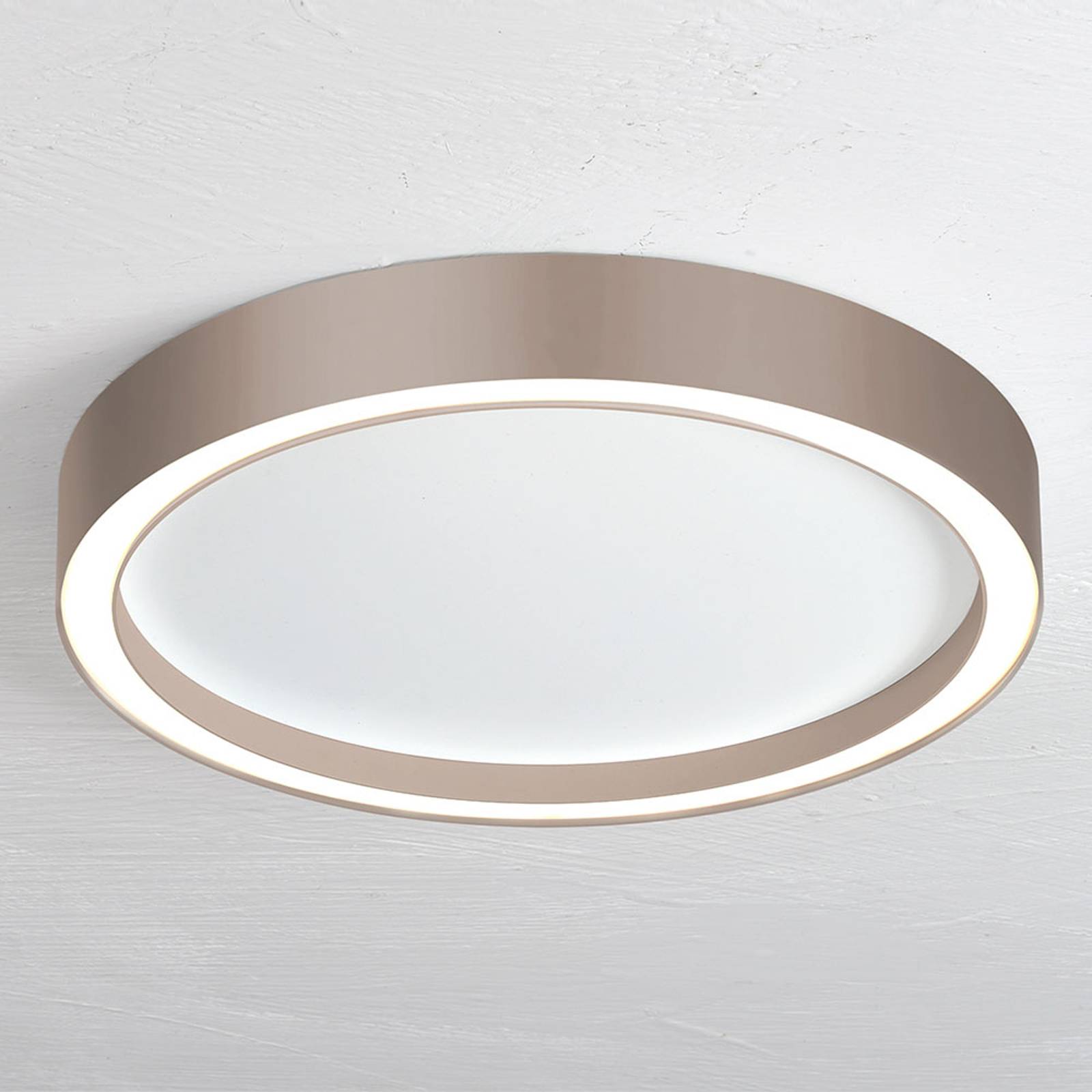 Bopp Aura LED-kattolamppu Ø 40 cm taupe