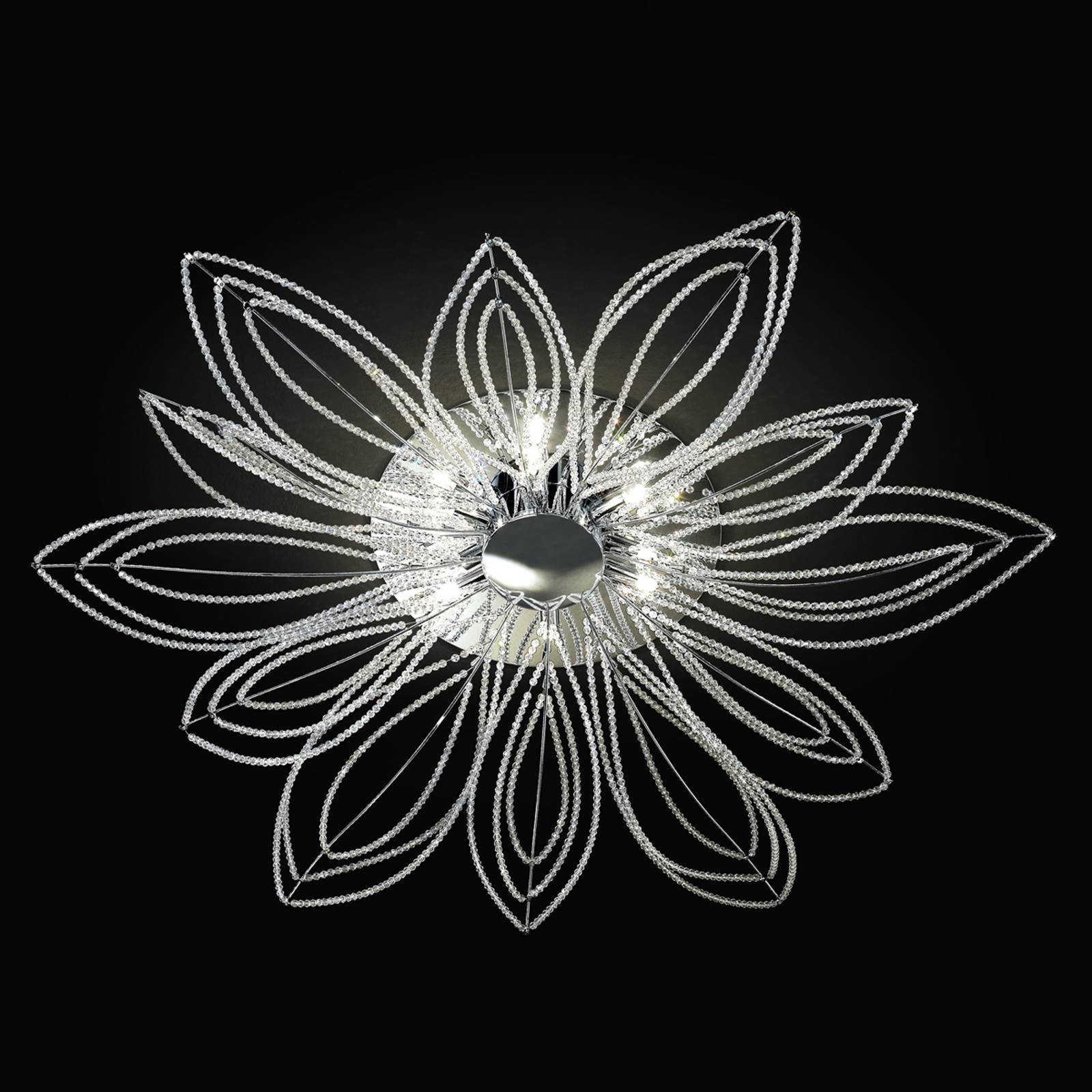 Kattovalaisin Girasole kukan muotoisena, 98 cm