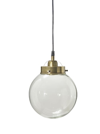 PR Home Normandy Kattovalaisin 20 cm Glas Antiikkinen Messinki