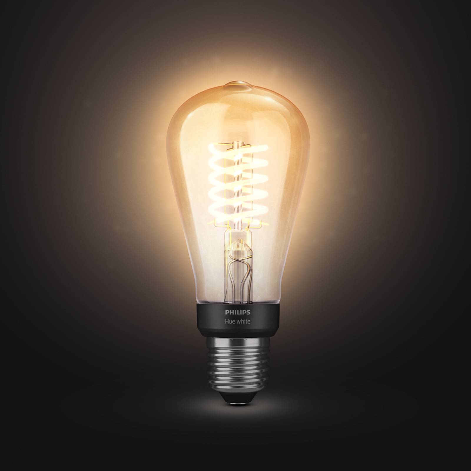 Philips Hue White E27 filamenttilamppu RustikaST64