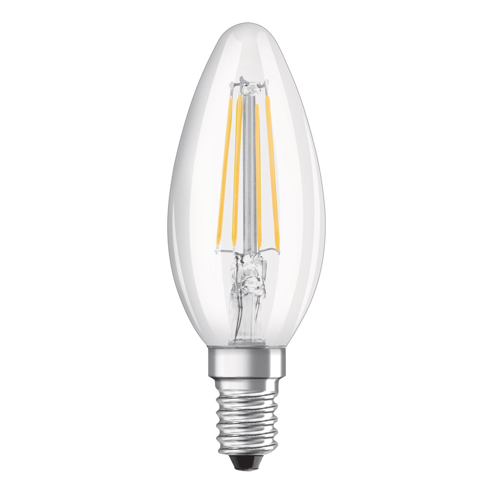 OSRAM-LED-kynttilälamppu E14 4W Classic B 2 700 K