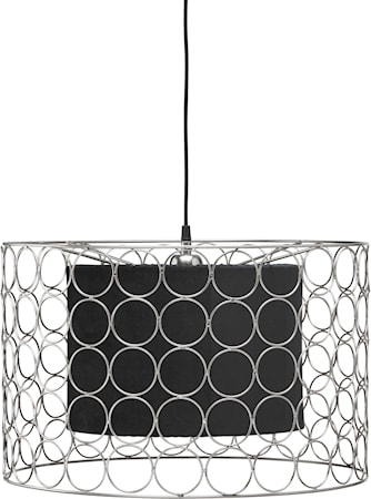 Ring Kattovalaisin 50cm Kromi/Musta
