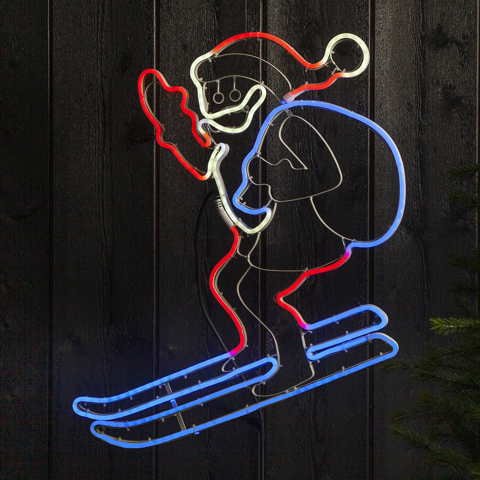 LED-silhuetti NeoLED Santa