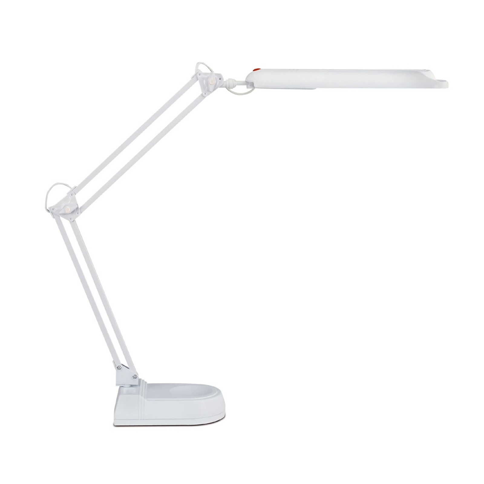 LED-pöytävalaisin Atlantic, jalusta, valkoinen