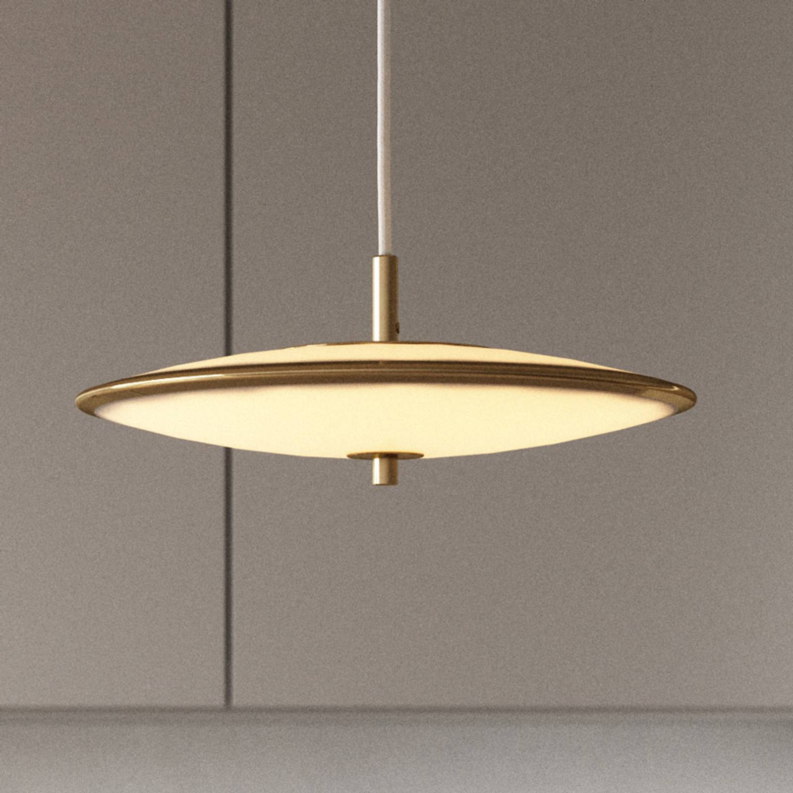 LED-riippuvalaisin Blanche, himmennettävä, Ø 32 cm