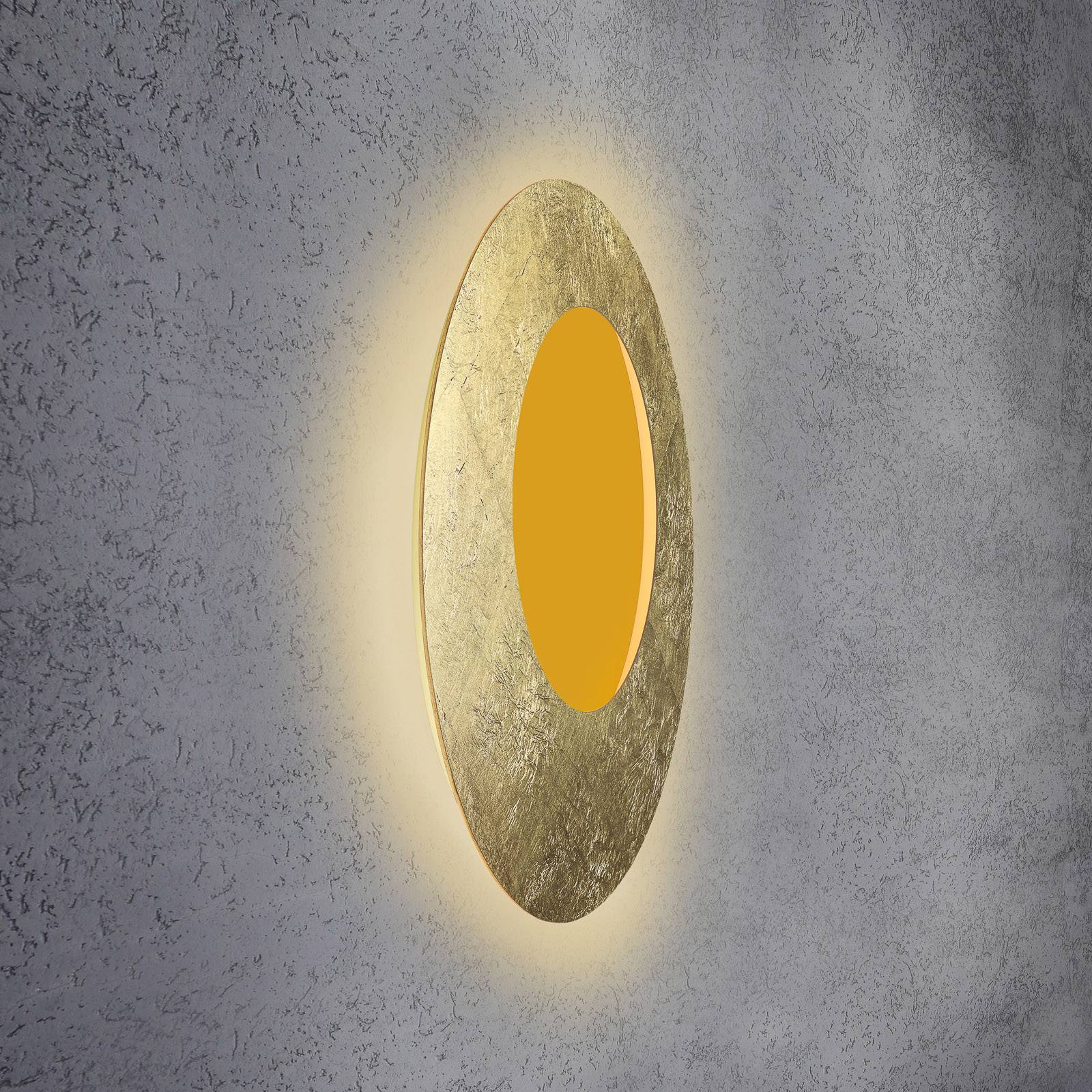 Escale Blade Open -LED-seinävalo RGB+W kulta 79 cm