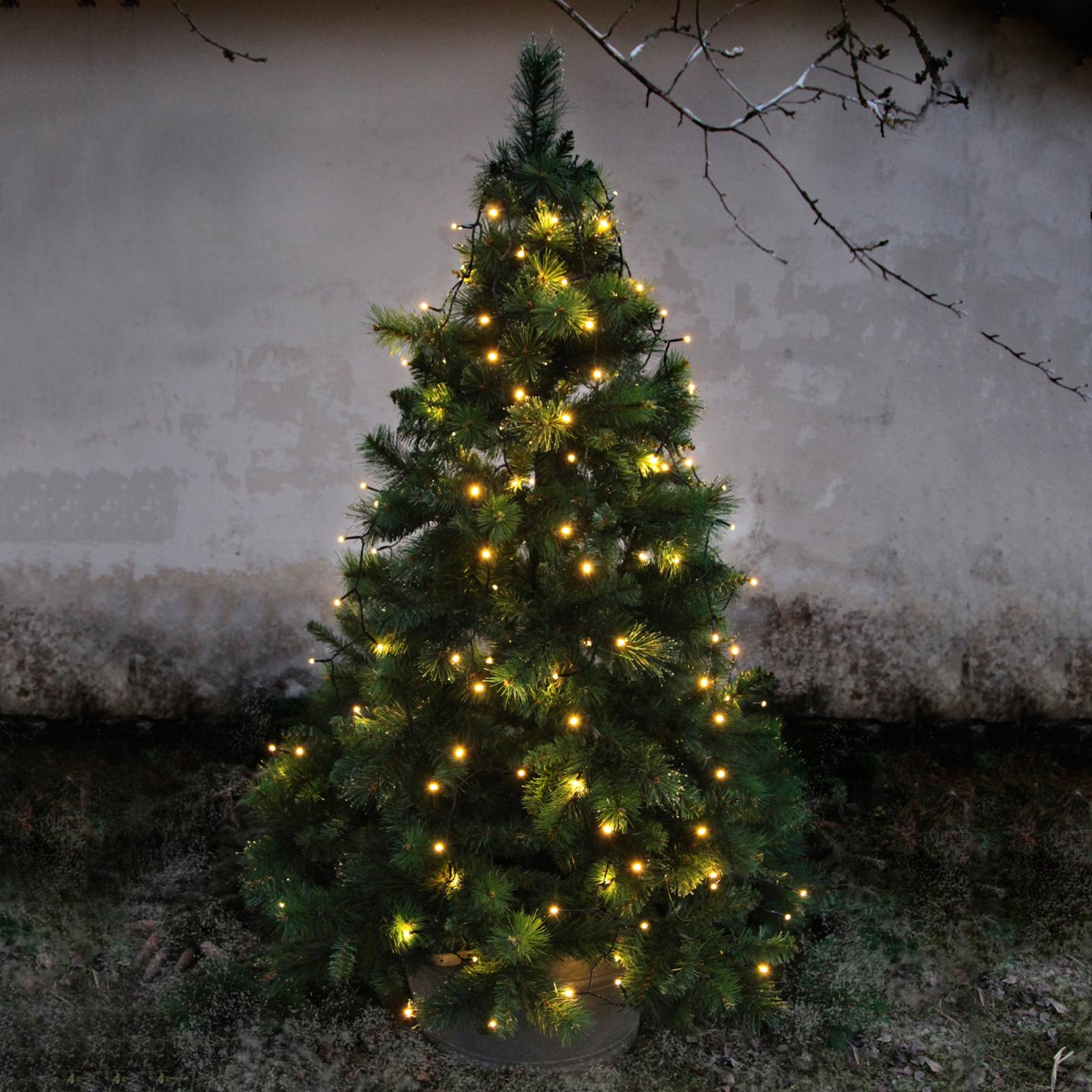 Treelight-LED-puuvaloverho 8 langalla
