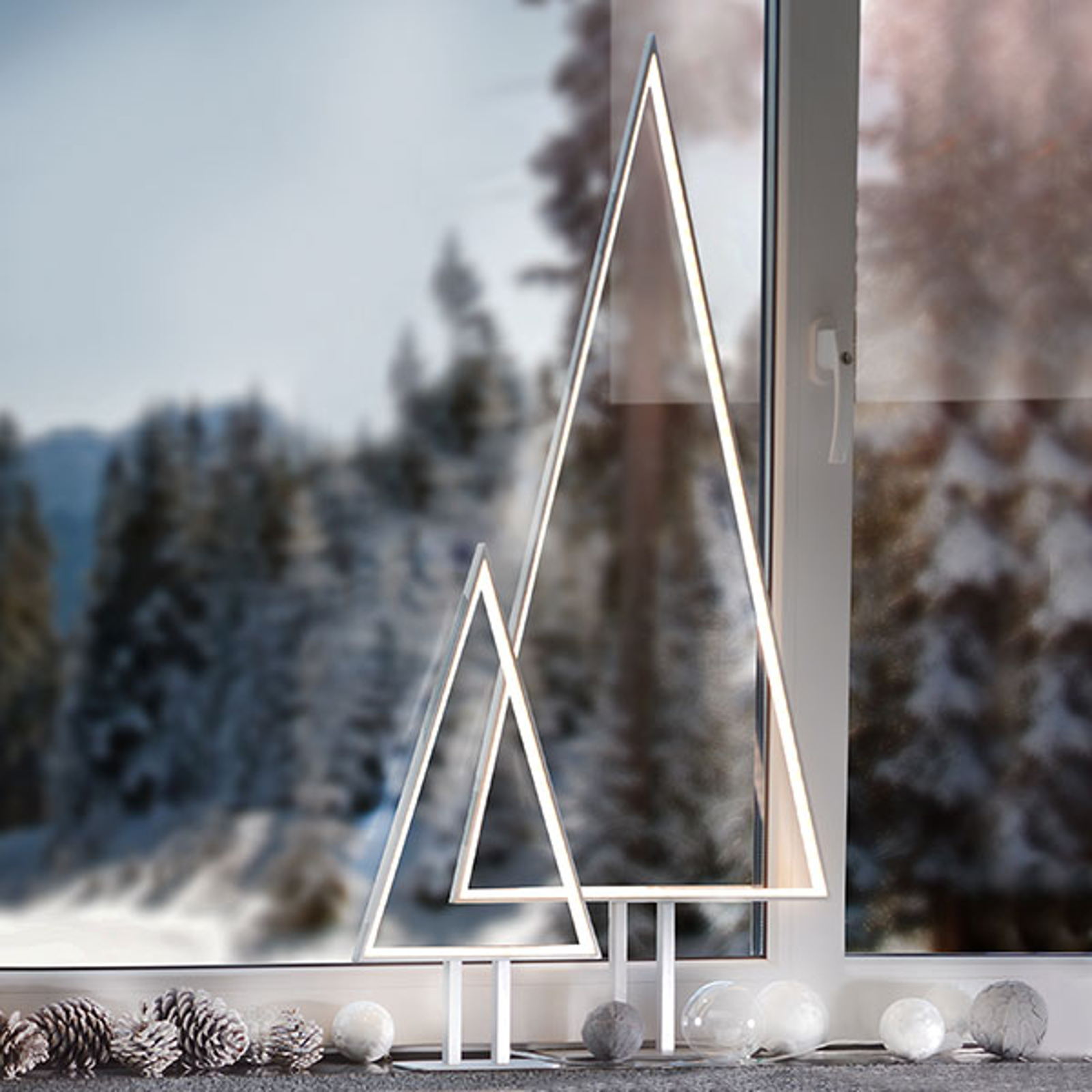 LED-koristevalaisin Pine alumiini 50 cm
