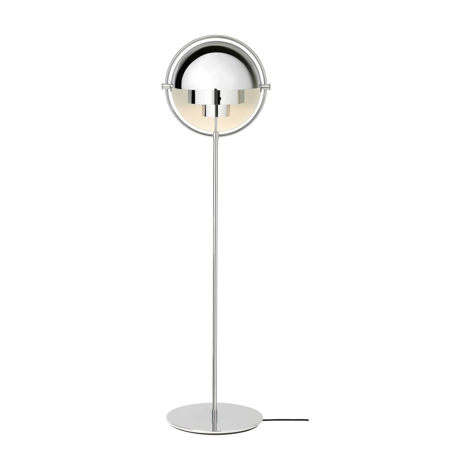 GUBI Multi-Lite -lattiavalo, kromi/kromi