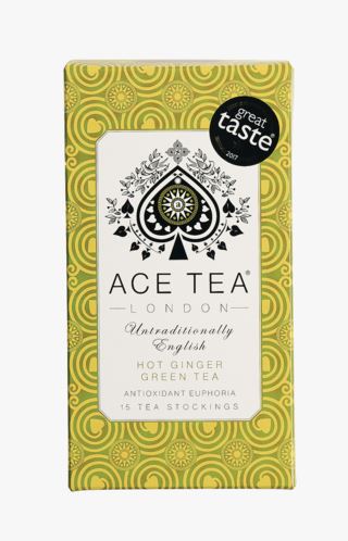 Ace Tea vihreä tee, hot ginger moniväri