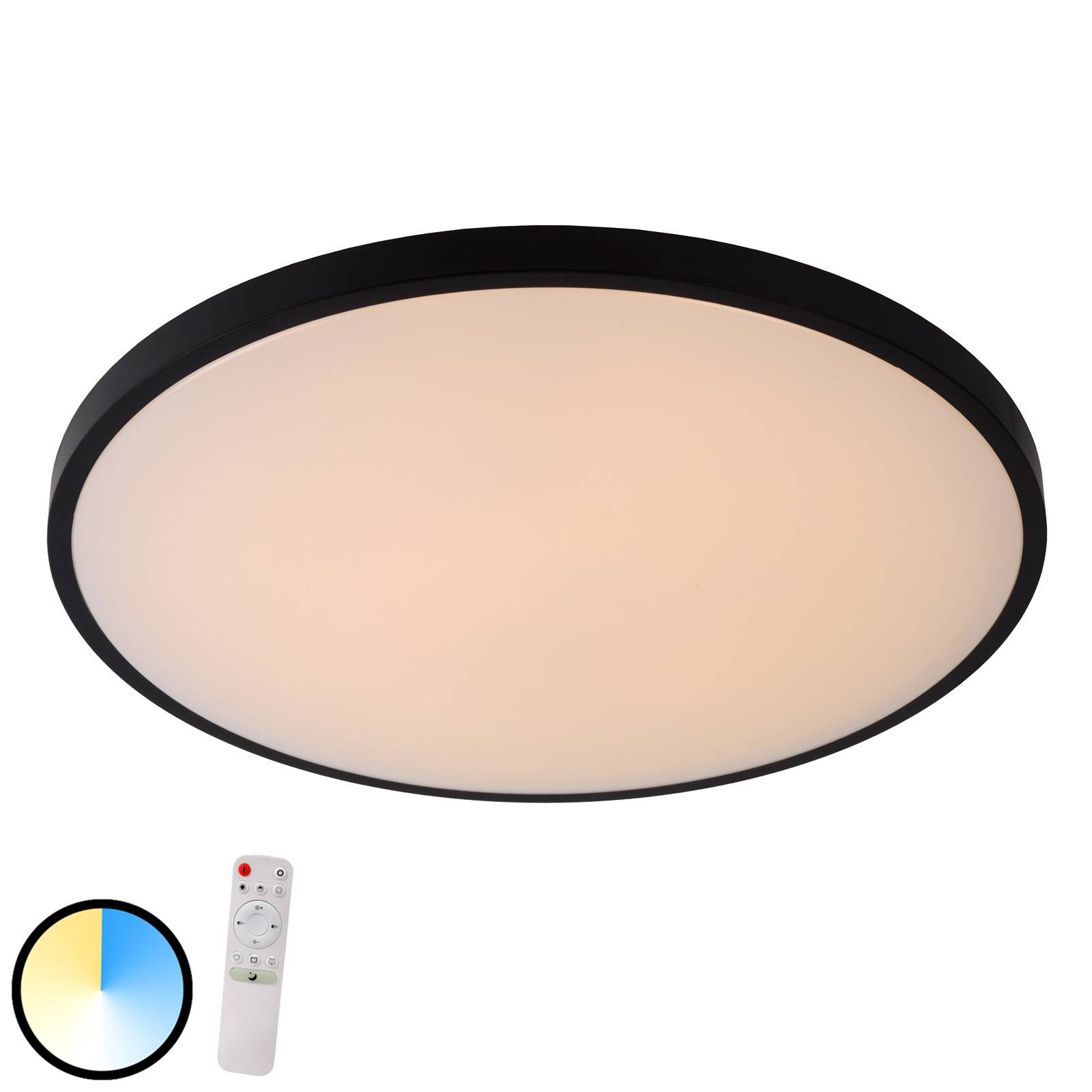 LED-kattovalaisin Polaris dim to warm Ø 55,7 cm