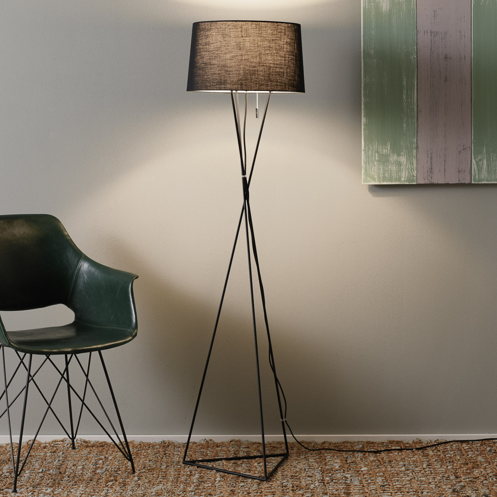 Villeroy & Boch New York -lattiavalo, musta