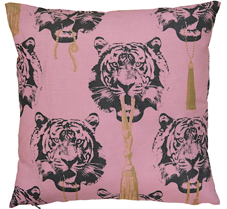 Coco Tiger vaaleanpunainen tyyny - 2-pakkaus, 60x60