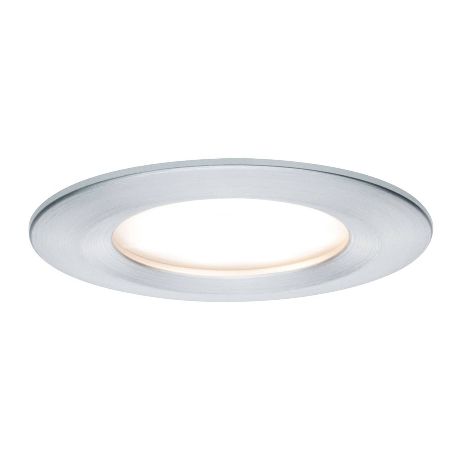 Paulmann 3 spottia Slim Coin himmennys alumiini