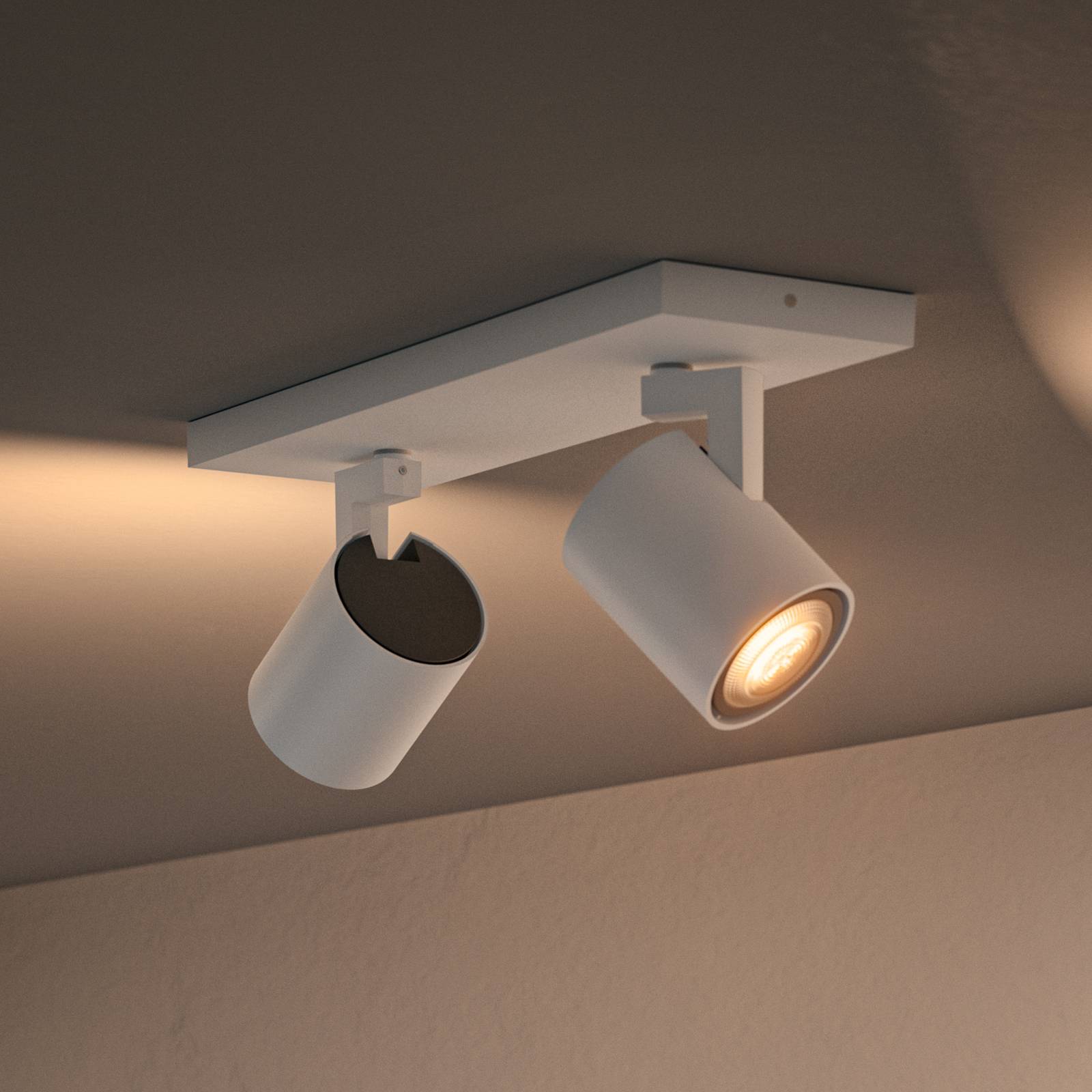 Philips Hue Runner 2 spottia valkoinen