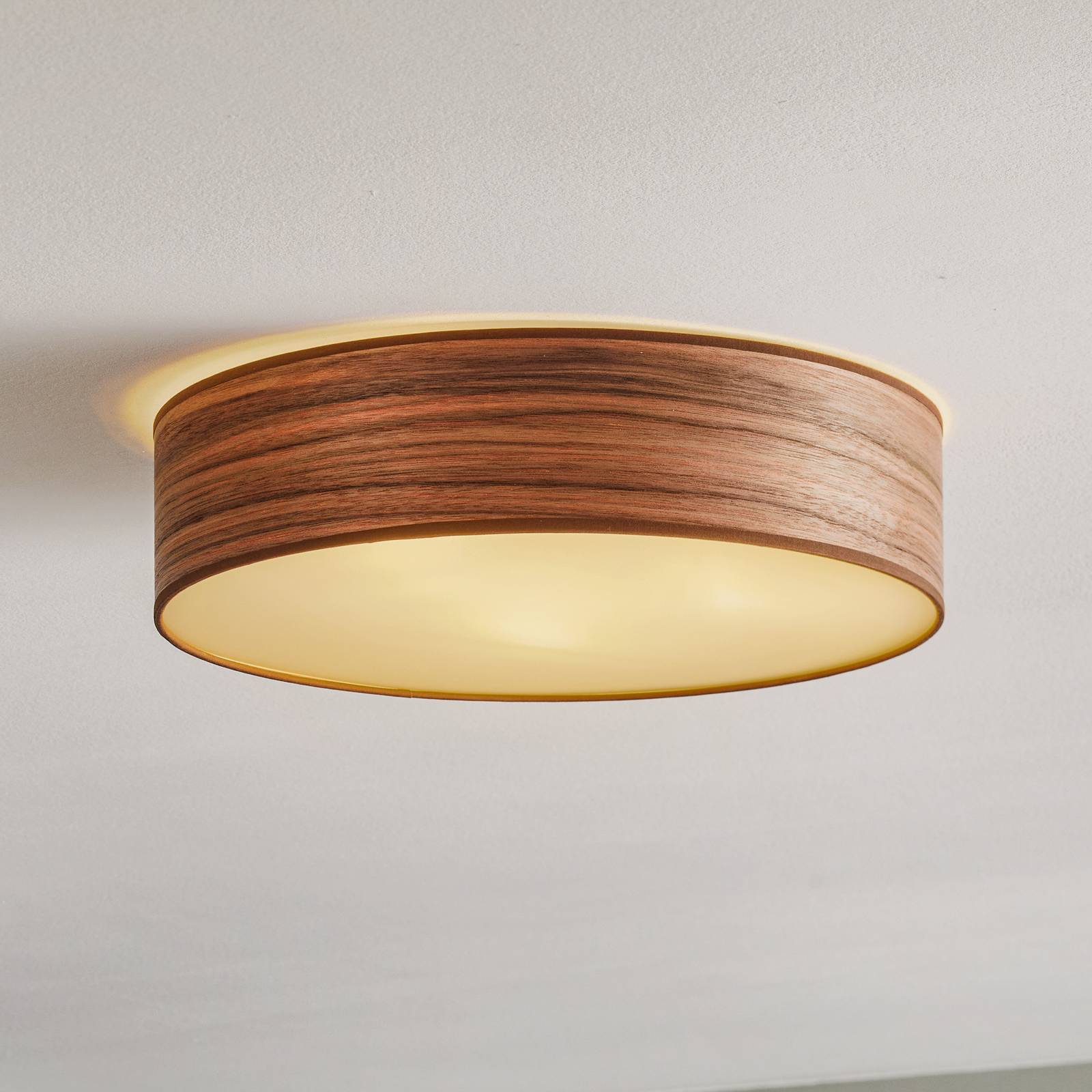 Kattovalaisin Tsuri L, Ø 40 cm, pähkinäpuu
