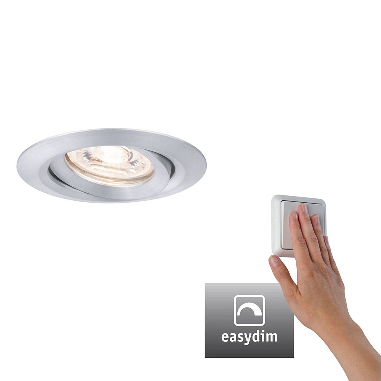 Paulmann Nova mini Plus easydim alumiini
