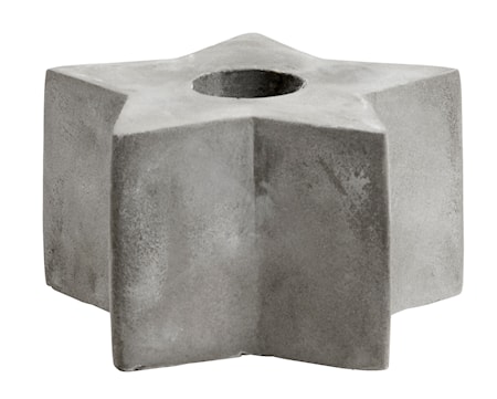 Kynttilänjalka Cement Star Medium
