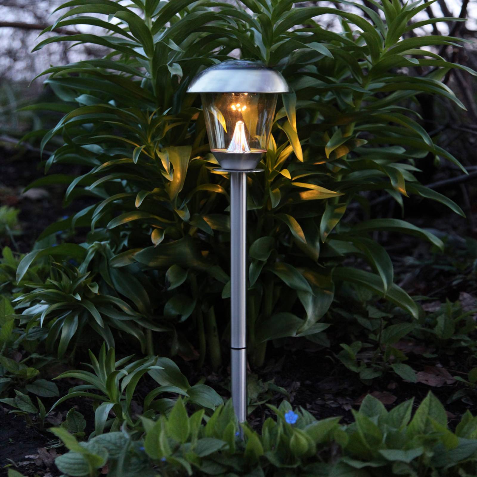 LED-valaisin Sarina, ruostumaton teräs 66 cm