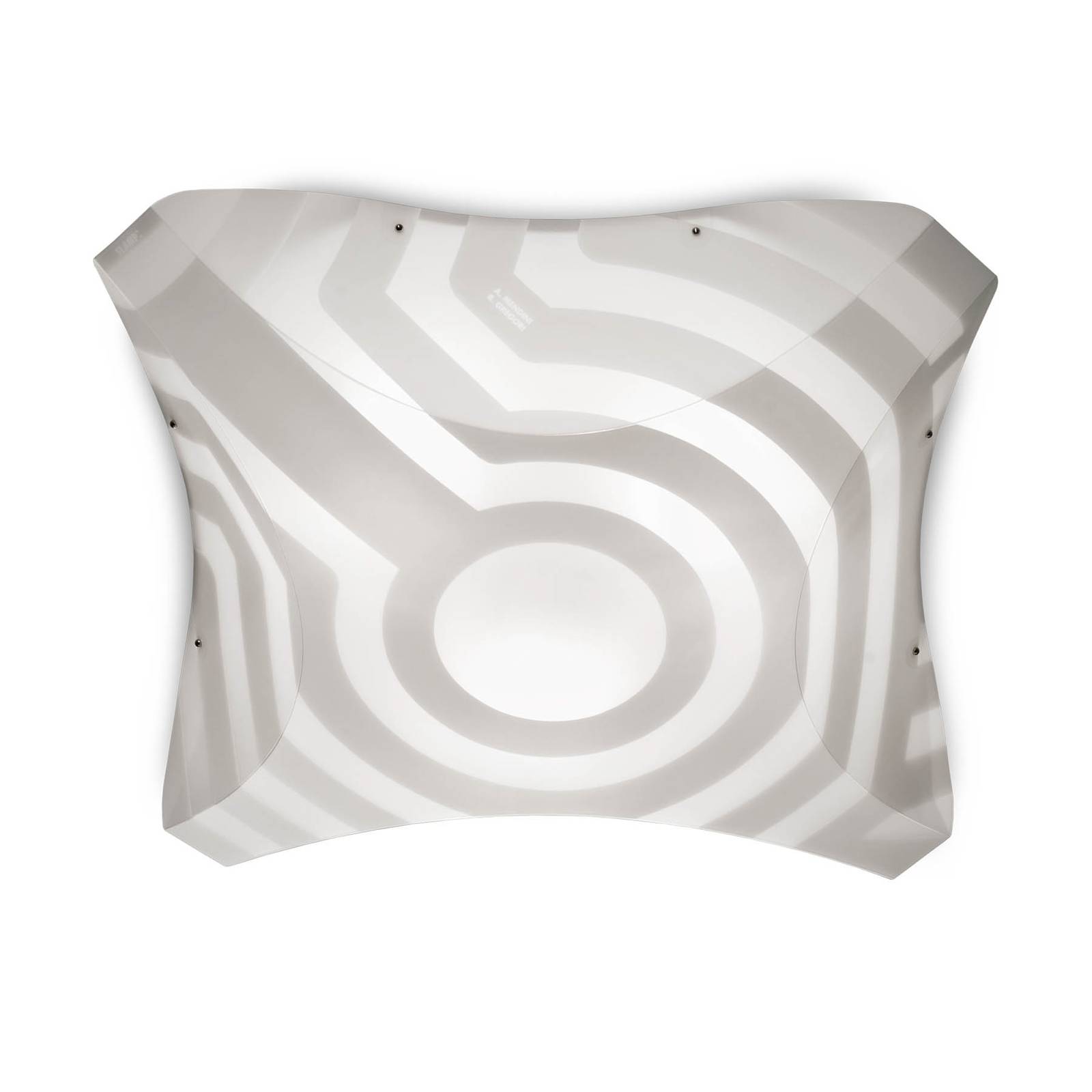 Koristeellinen design-kattovalaisin VENTI 36x36 cm