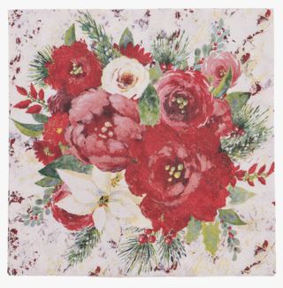 Winter Roses paperiservetit moniväri