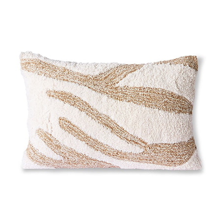 Fluffy Tyyny White/Beige 35 x 55 cm