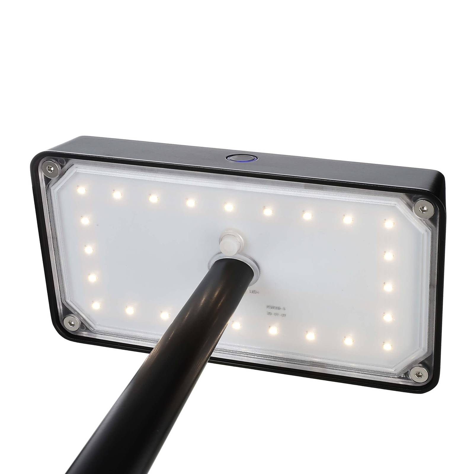 LED-pöytälamppu Algieba, akkukäyttöinen, musta