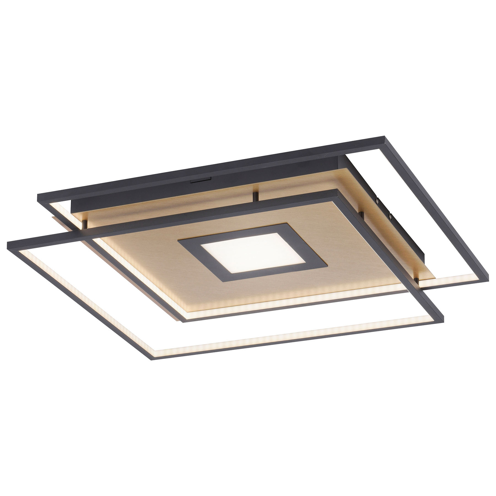 Paul Neuhaus Q-AMIRA LED-kattovalaisin, kulta
