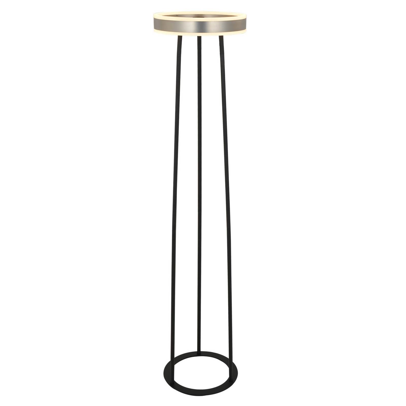 Lucande Seppe -LED-lattiavalo, nikkeli