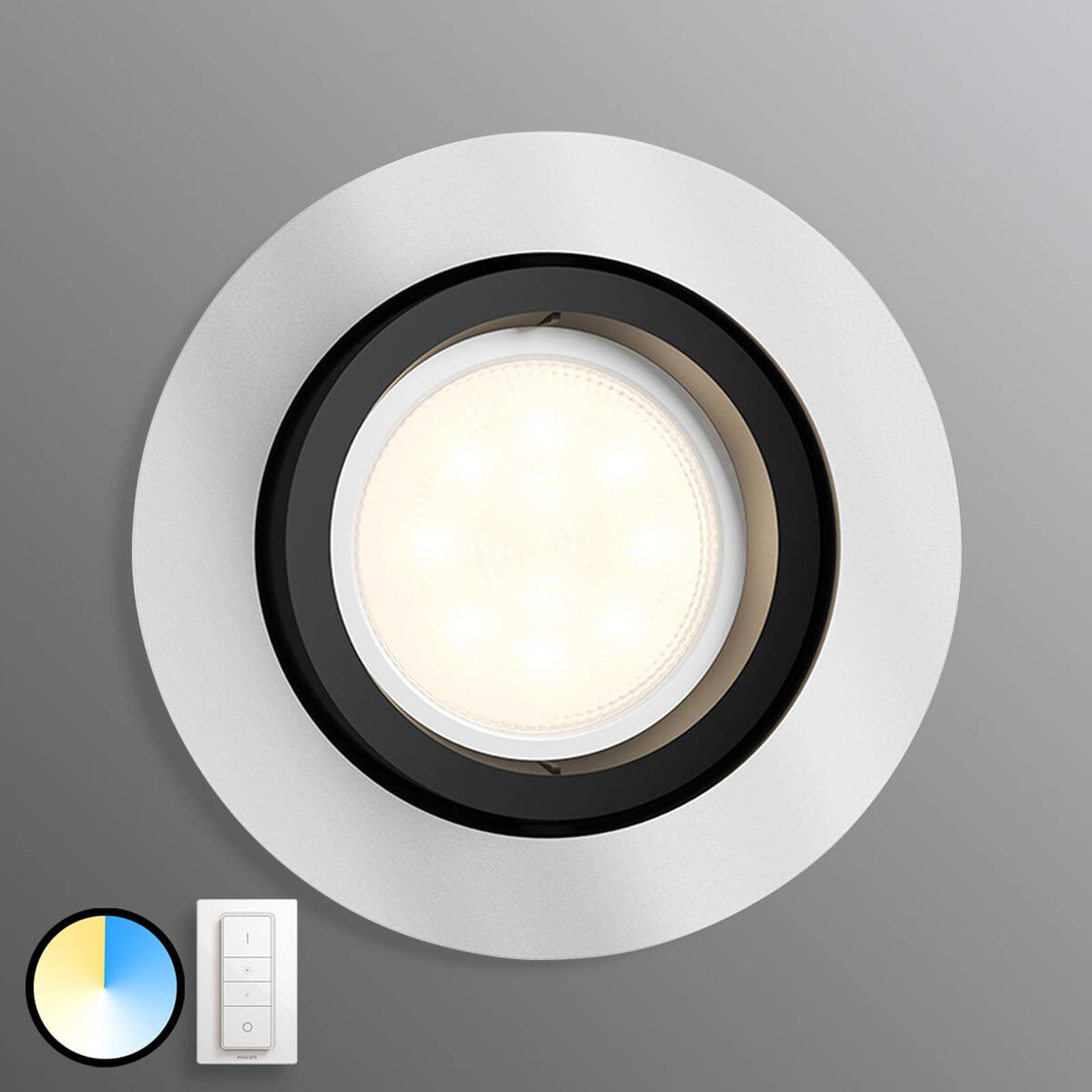 Philips Hue Milliskin pyöreä, alu