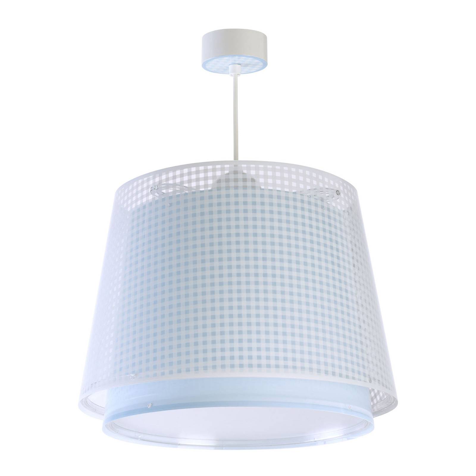 Lastenhuoneen riippuvalo Vichy, 1-lamp, sininen