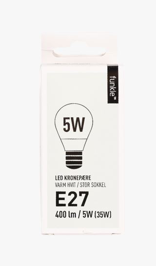 Krone E27 5W lamppu moniväri