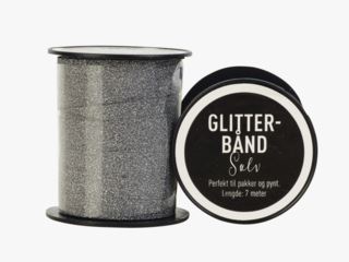 Glitter lahjanauha musta