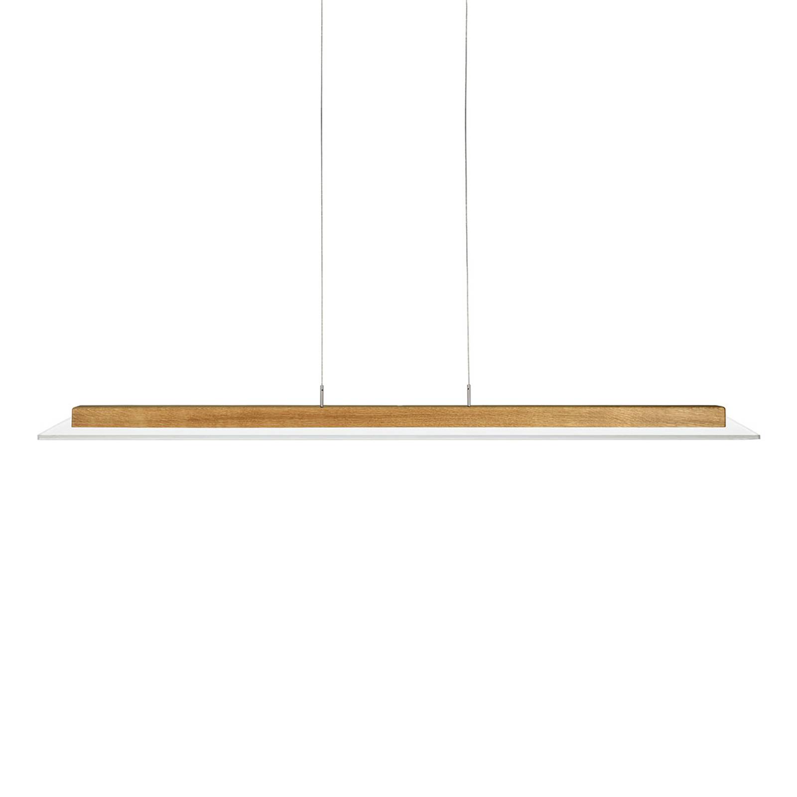 HerzBlut Lotta Knoll -LED-riippuvalaisin tammea