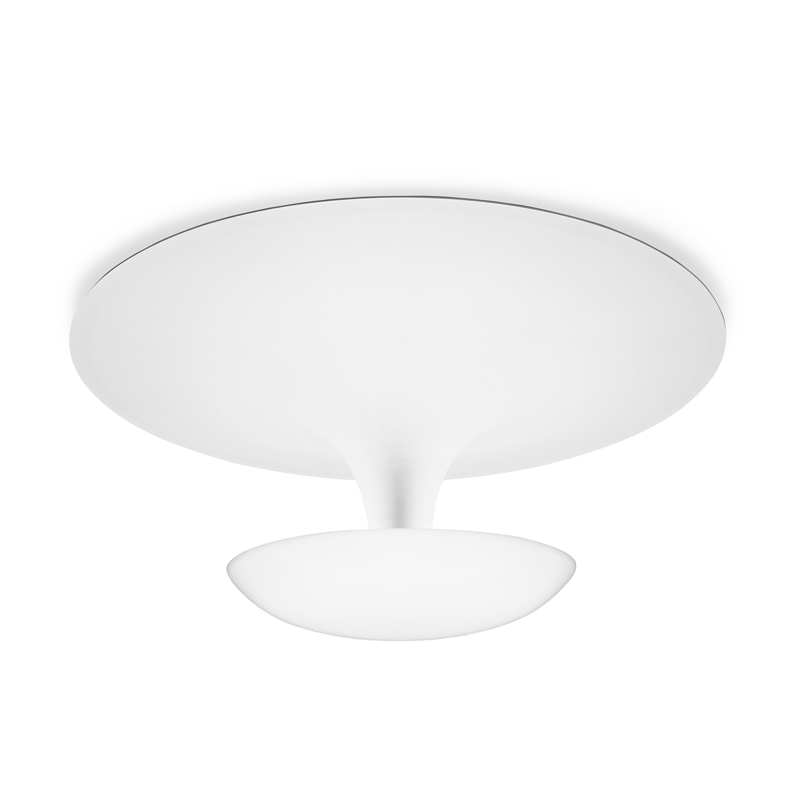 Vibia Funnel kattovalaisin 35 cm, matta valkoinen