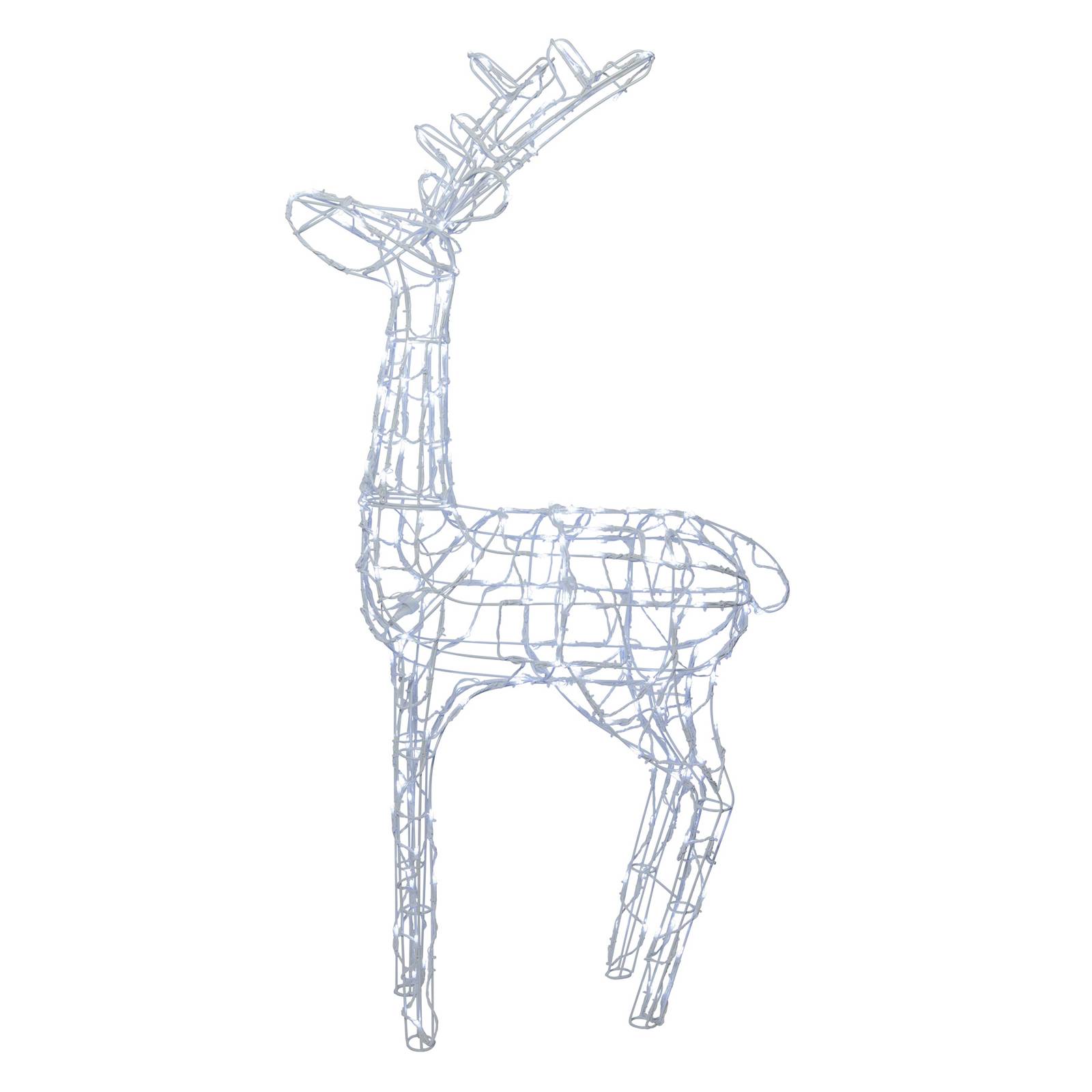 LED-valofiguuri Pegasus, korkeus 120 cm