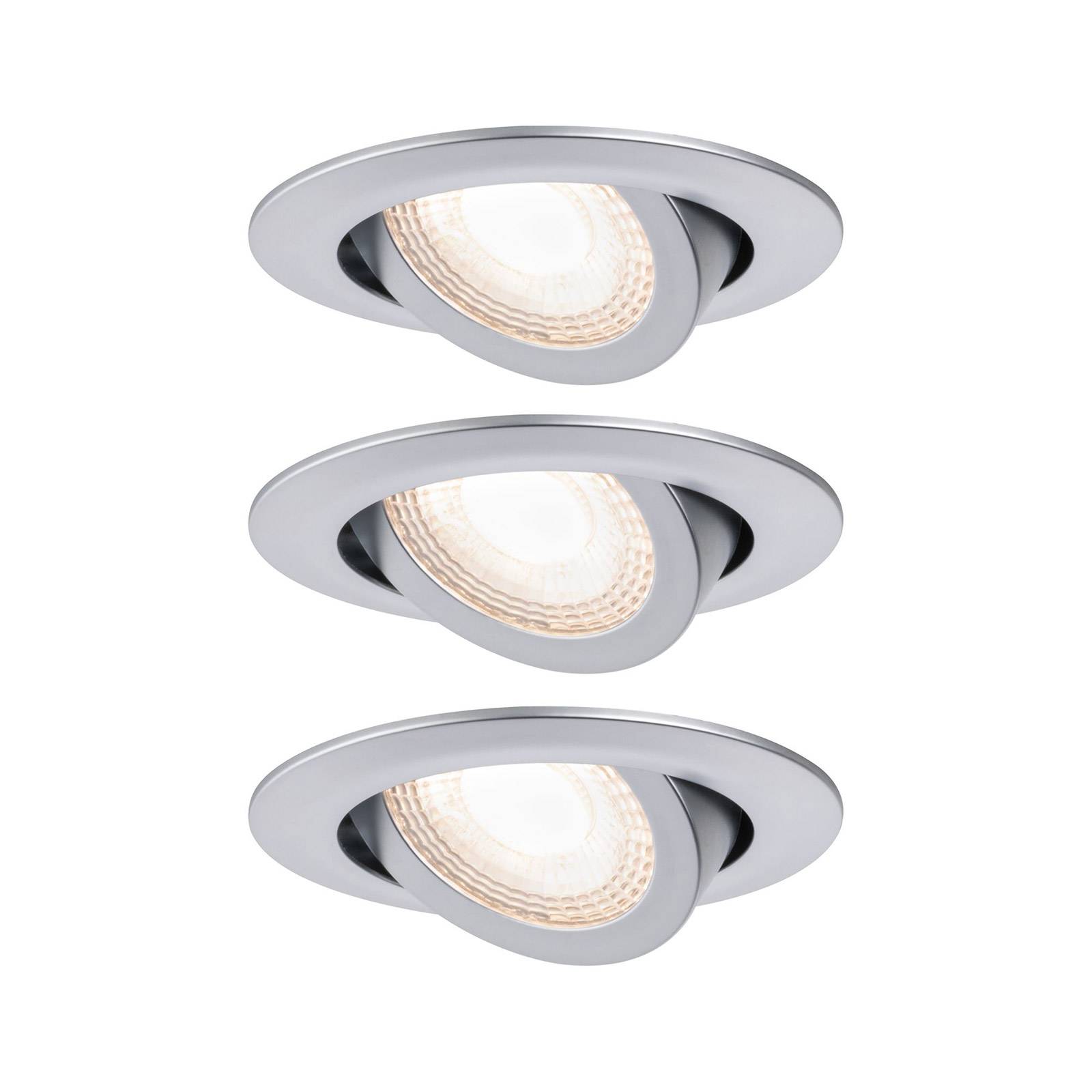 Paulmann-LED-uppovalo 93389, 3 x 6 W:n sarja