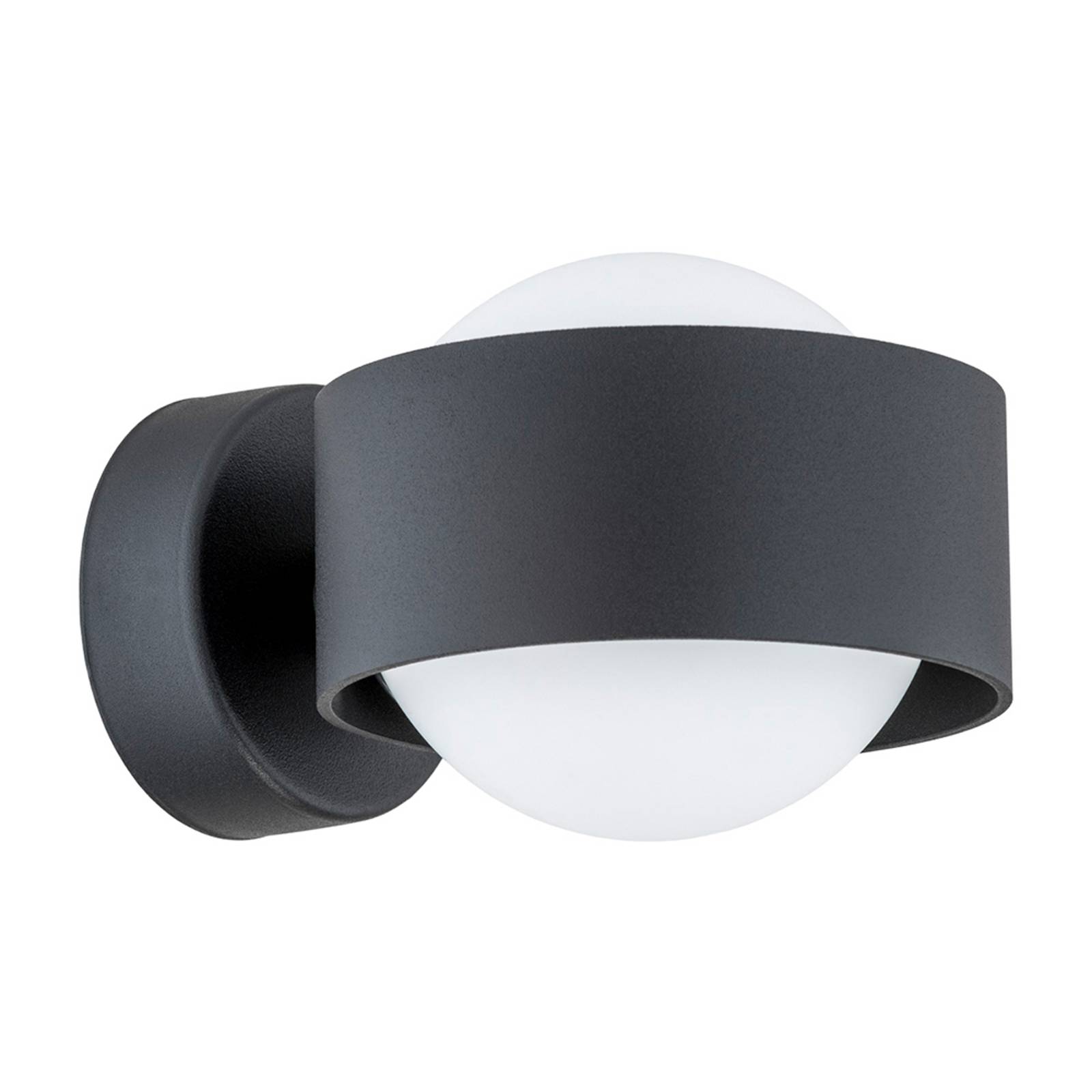Kylpyhuoneen LED-seinälamppu Macedo, musta
