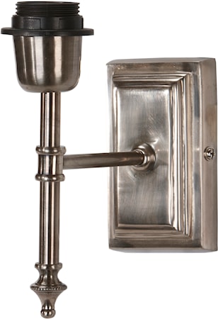 Classic Seinälamppu Antiikkinen hopea 20 cm