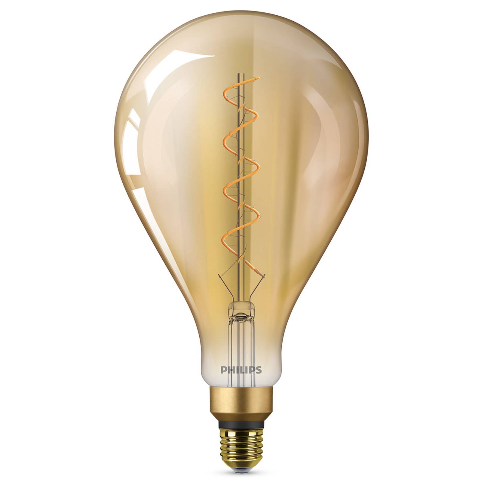 E27 5W LED-lamppu Giant, lämmin valkoinen, kulta