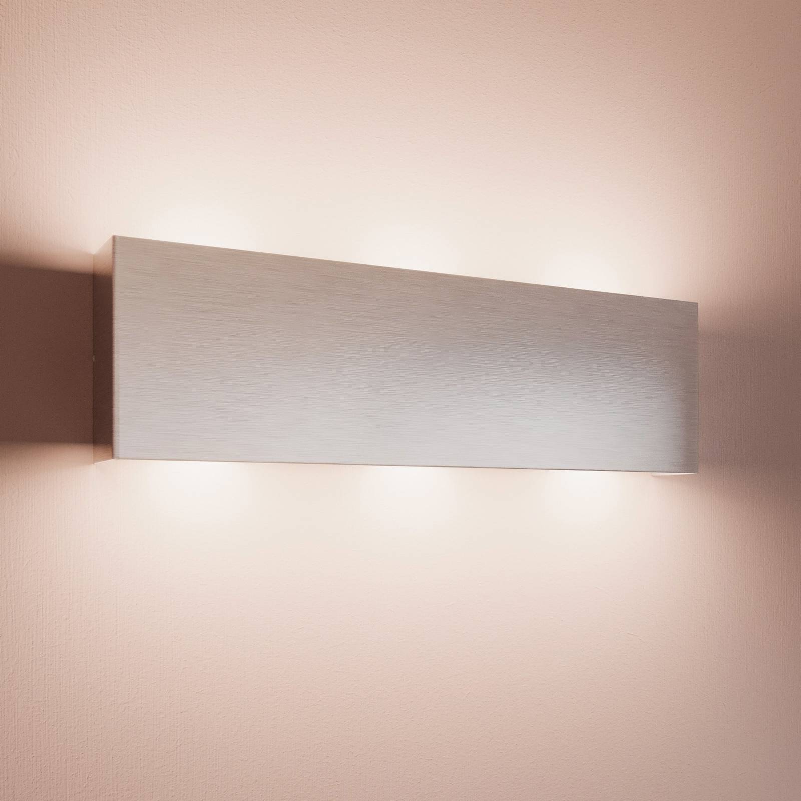Suorakulmainen LED-seinävalaisin Maja 38 cm