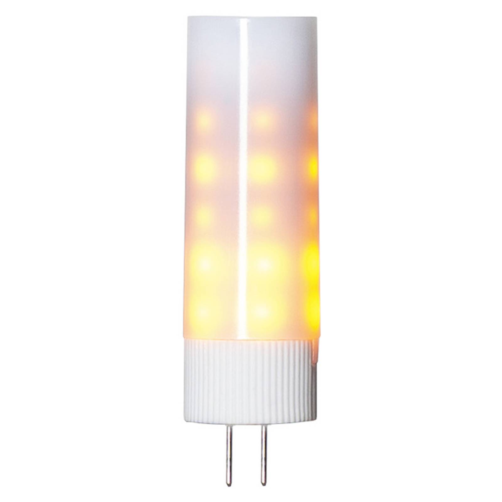 Kaksikantainen LED-lamppu G4 1 200 K Flame lamp