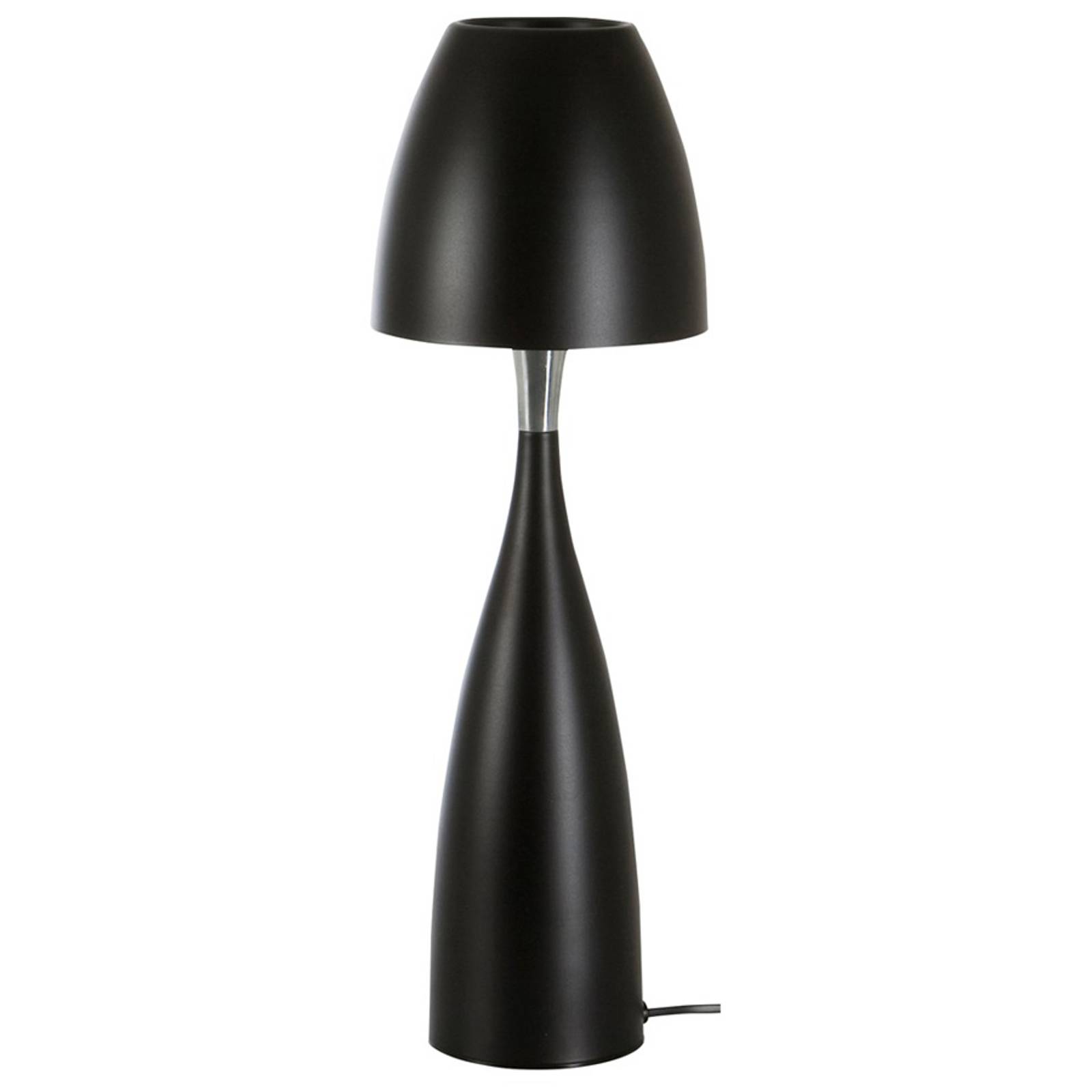 Musta Anemon-LED-pöytävalaisin - 49,7 cm