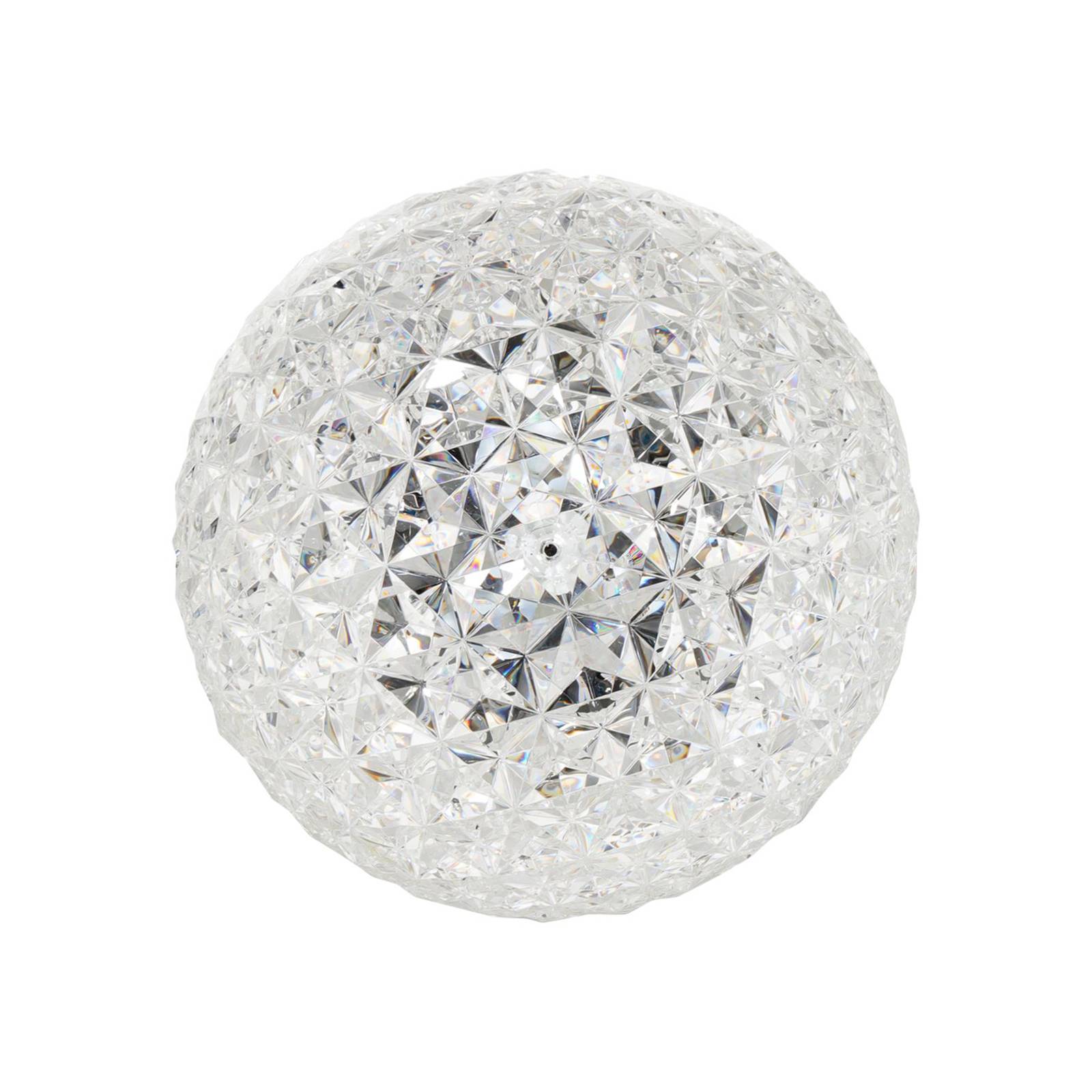 Kartell Planet -LED-lattiavalo 130 cm, kirkas
