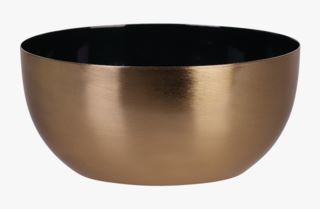 Bowl large kynttilänjalka musta