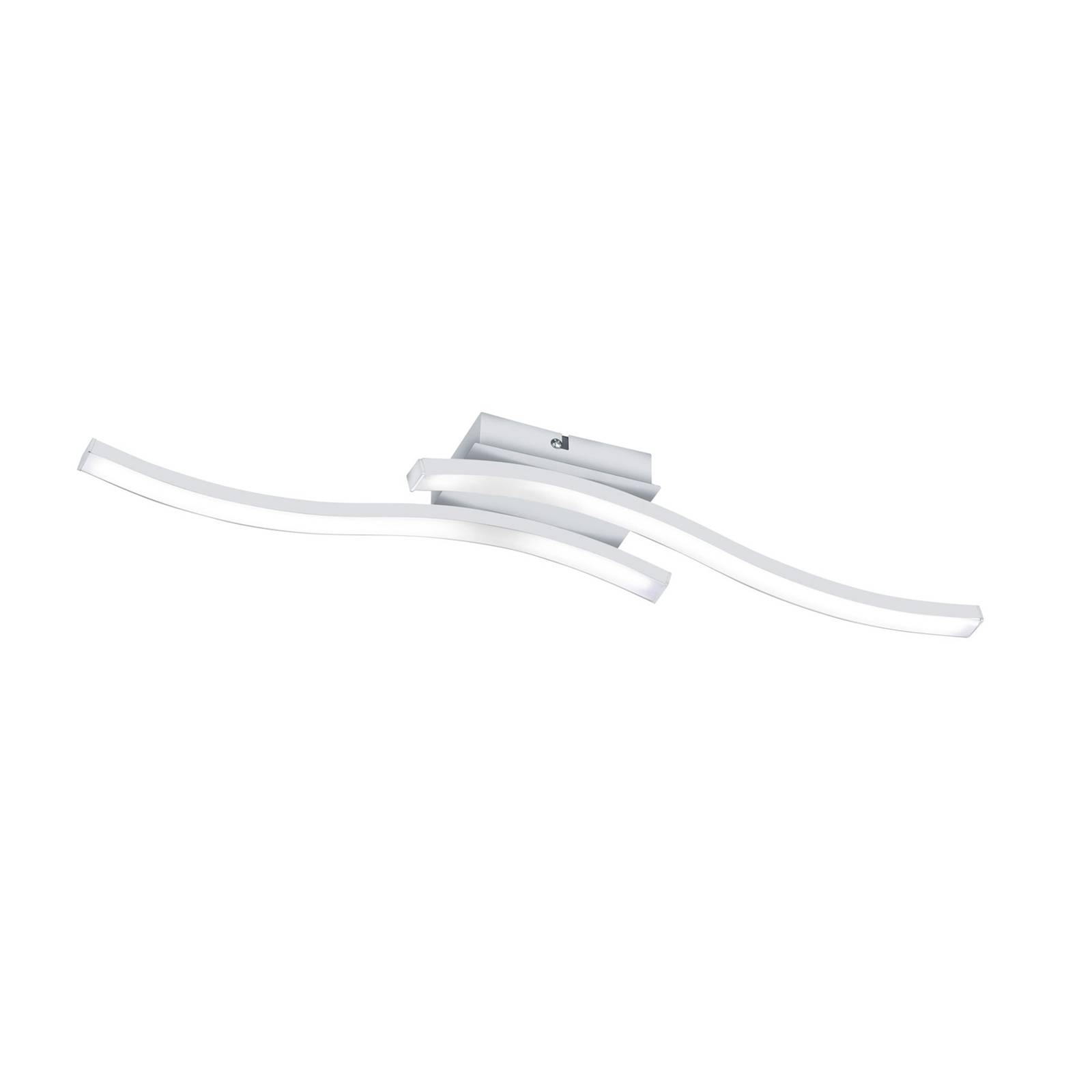 Lindby LED-kattovalo Bisioma 2-lamppuinen 4000K